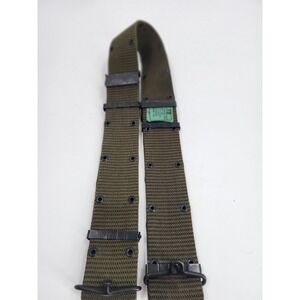 US Military LC-1 Individual Equipment Belt Olive Drab Large Eastern Canvas 1974